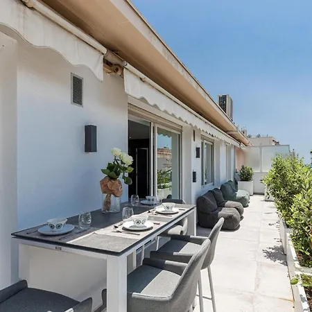 Luxurious Penthouse Rooftop Martinez Croisette Apartment *